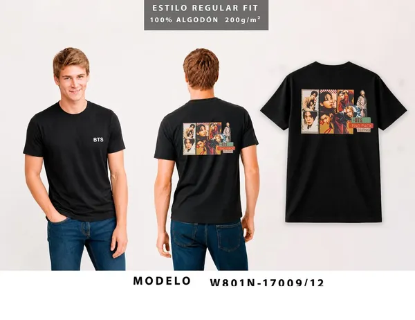 playeras de manga corta