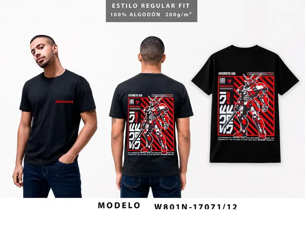 playeras de manga corta
