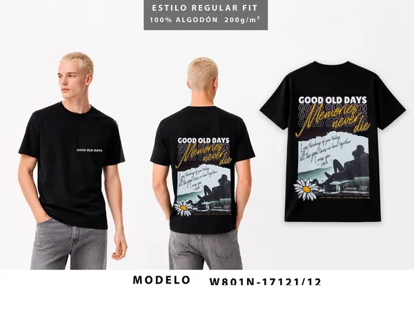 playeras de manga corta