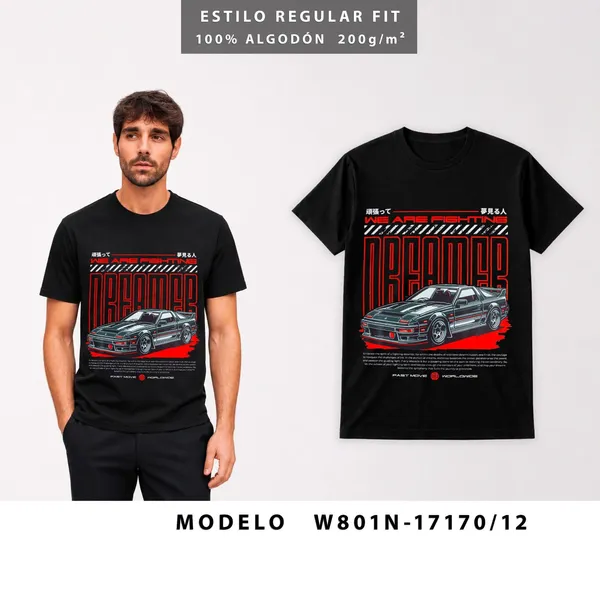 playeras de manga corta