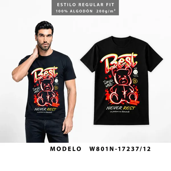 playeras de manga corta