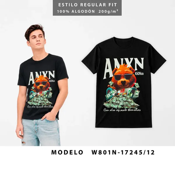 playeras de manga corta