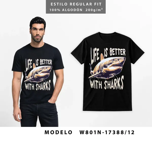 playeras de manga corta