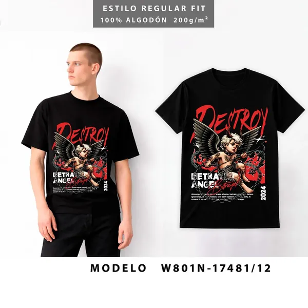 playeras de manga corta