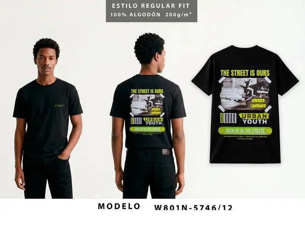 playeras de manga corta