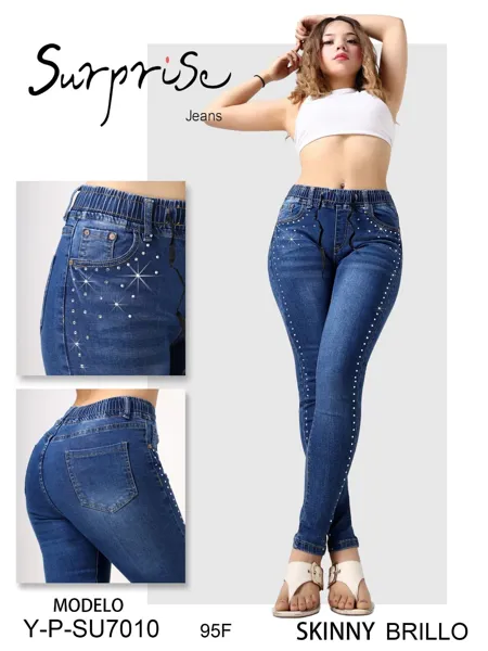 Jeans Skinny Brillo Surprise