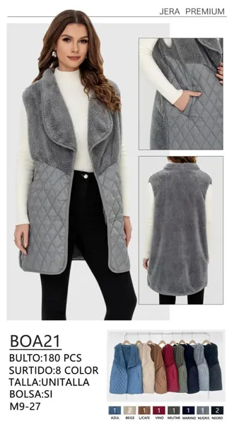 Chaleco Acolchado Reversible