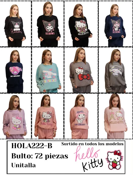 Pijama de dos piezas para mujer
