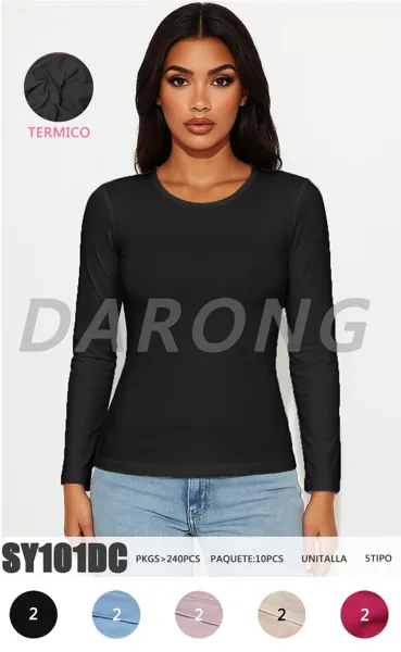 Playera térmica de manga larga