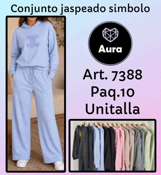 Conjunto jaspeado simbolo