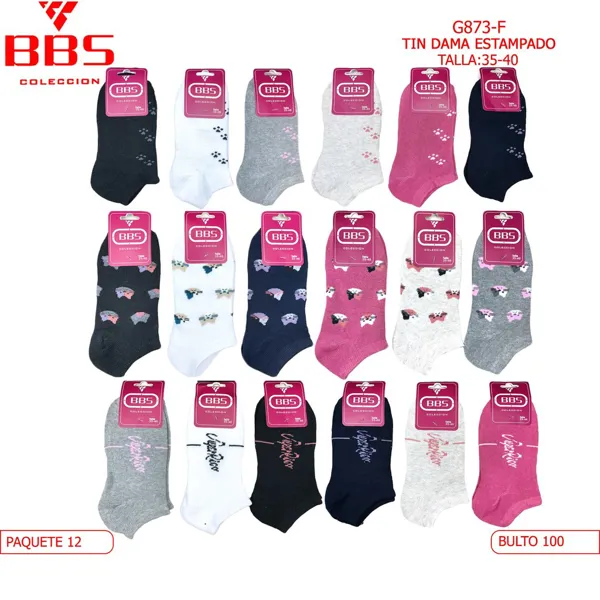 TIN ESTAMPADO CON TOALLA PARA DAMA
