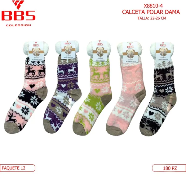 CALCETA POLAR DAMA
