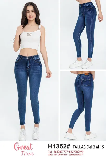 Jeans corte skinny