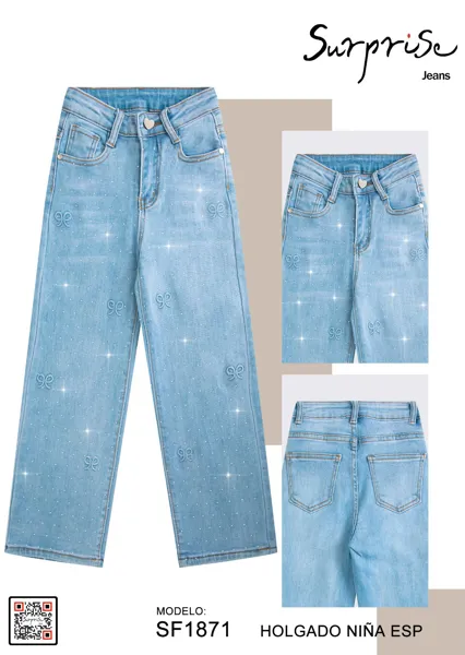 Jeans Holgado Niña Surprise