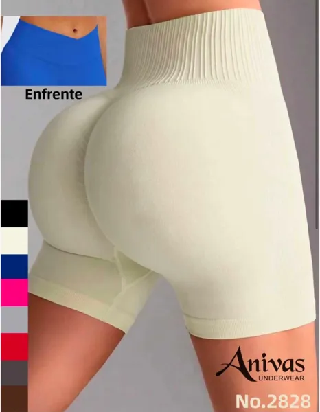 Shorts deportivos levanta glúteos