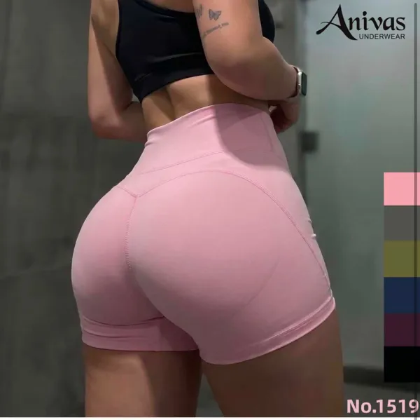 Short deportivo de talle alto