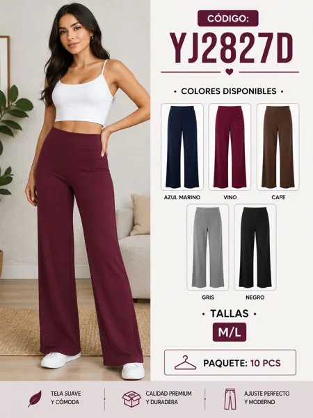 Pantalón de pierna ancha