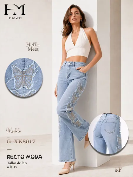 Jeans Recto Moda