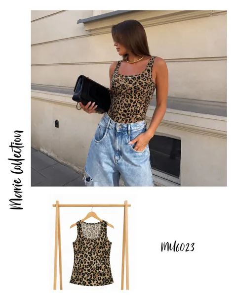 Blusa animal print