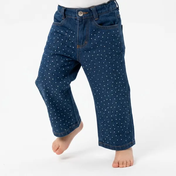 Jeans Infantil con pedrería