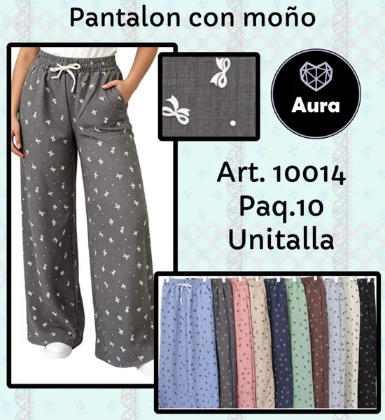 Pantalon con moño