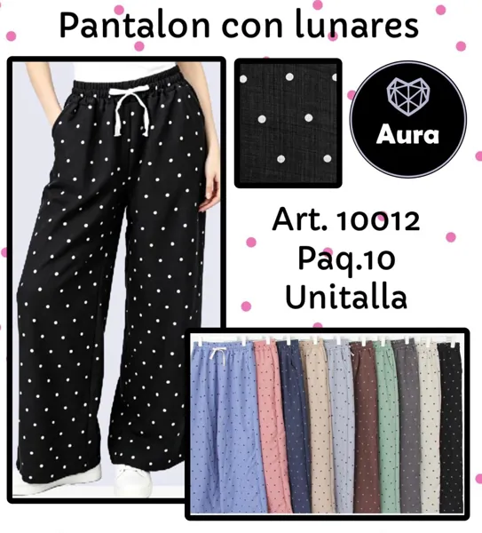 Pantalón con lunares