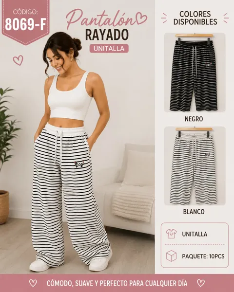 Pantalón Rayado