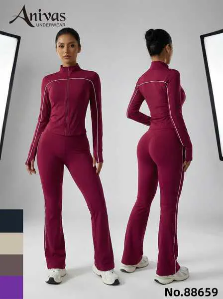 Conjunto deportivo de chaqueta y pantalón para mujer-88659