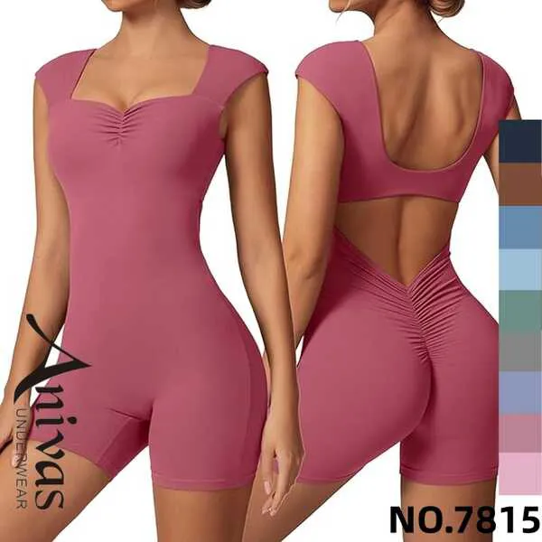 Body corto deportivo fruncido-7815