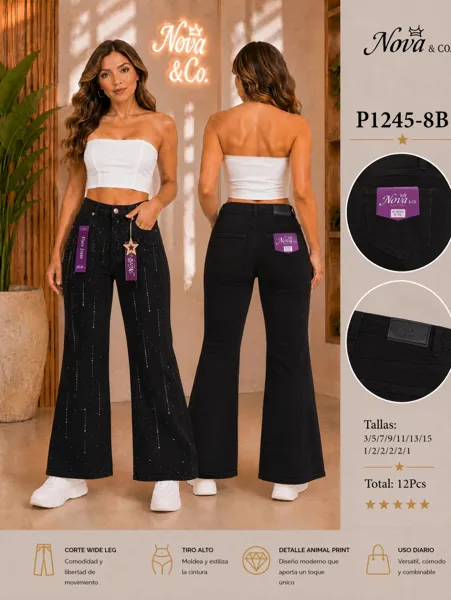 Jean Flare de Tiro Alto