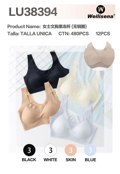 sostén sin varilla