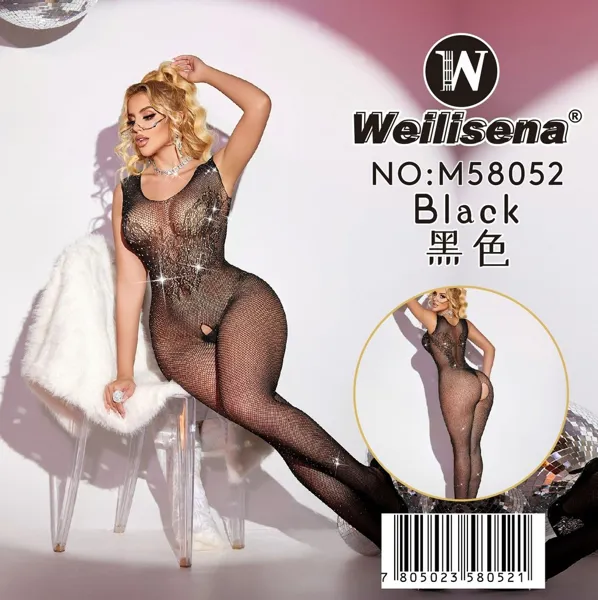 malla body negro