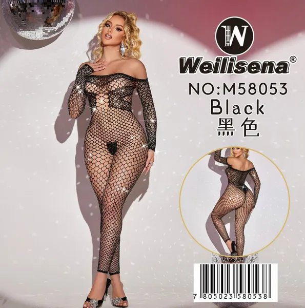malla body negro