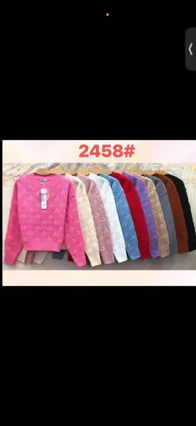 Suéter de punto