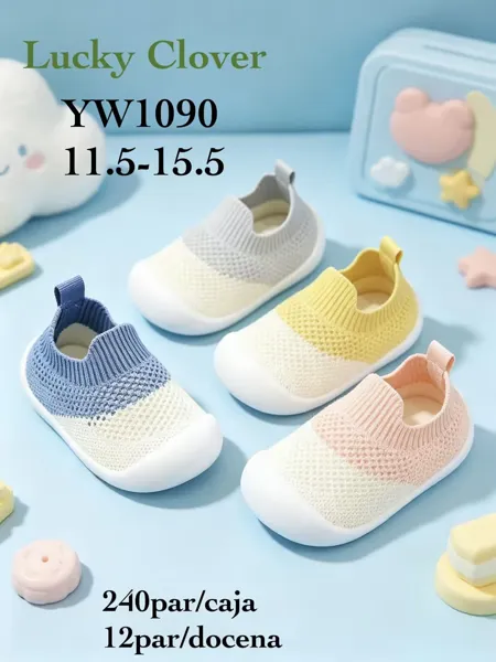 Tenis de malla para bebé