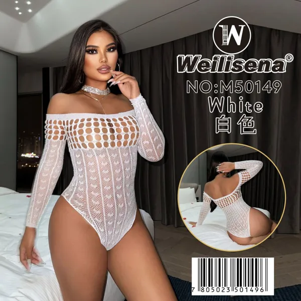 malla sexy blanco