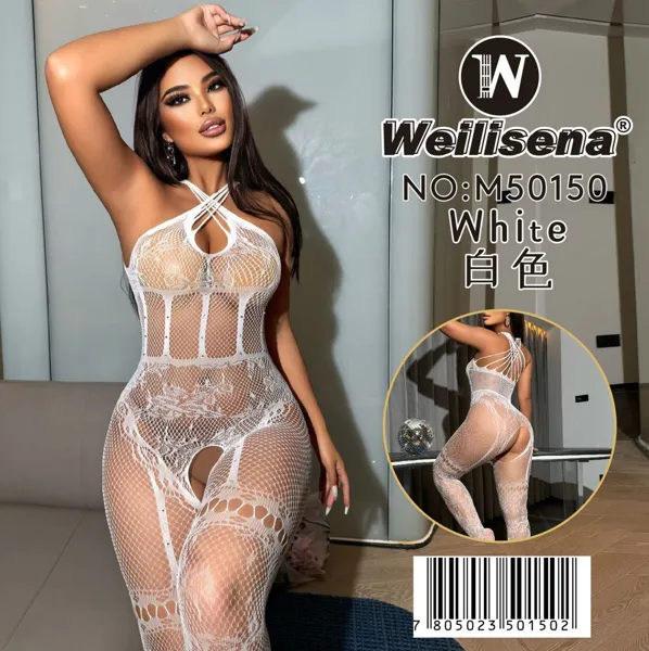 malla sexy blanco