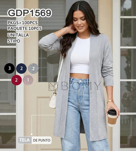 Cardigan de punto