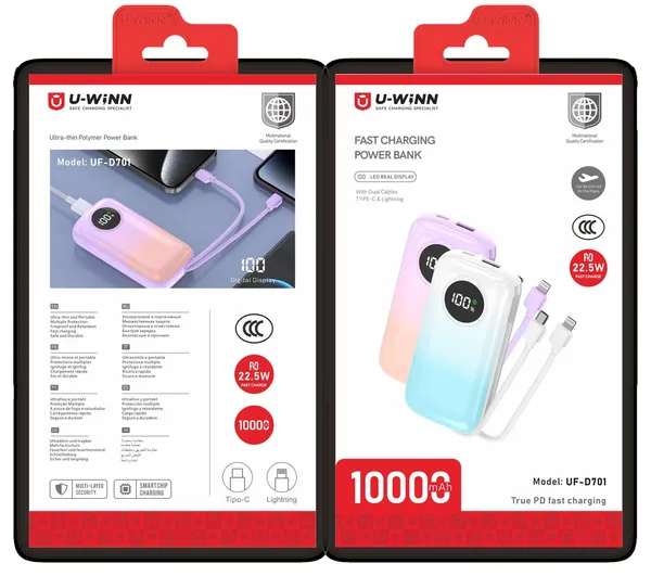 Batería portátil 10000mAh