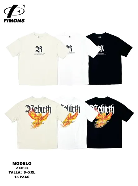 Playera estampada de hombre