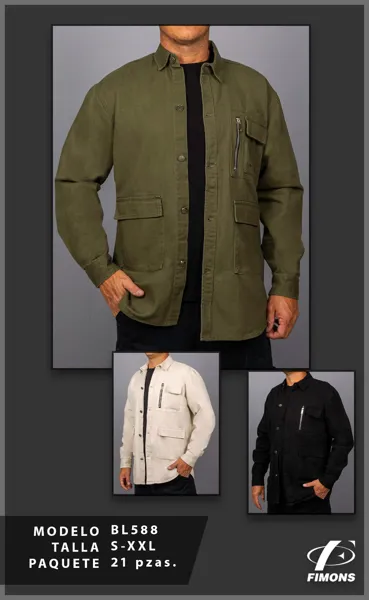 Sobrecamisa de hombre