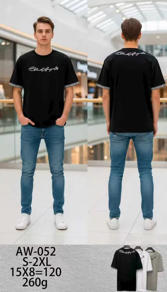 Playera estampada de hombre