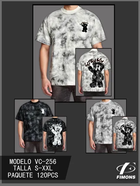 Playera estampada de hombre