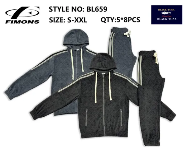 Conjunto deportivo de sudadera y pantalón de hombre