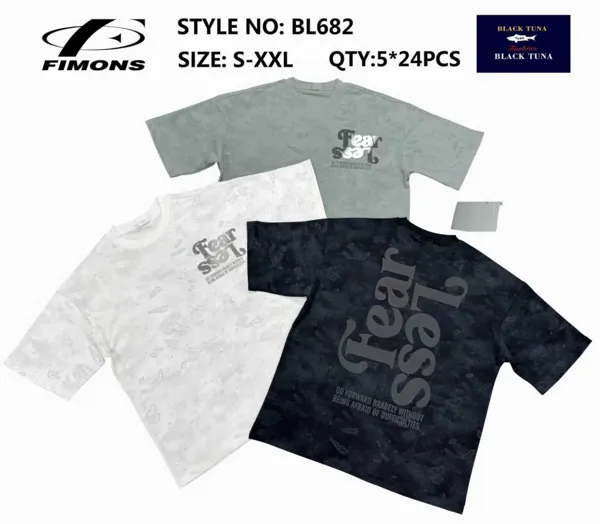 Playera estampada de hombre