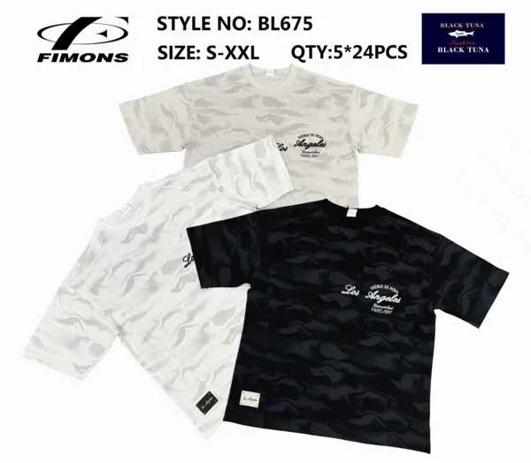 Playera camuflaje de hombre