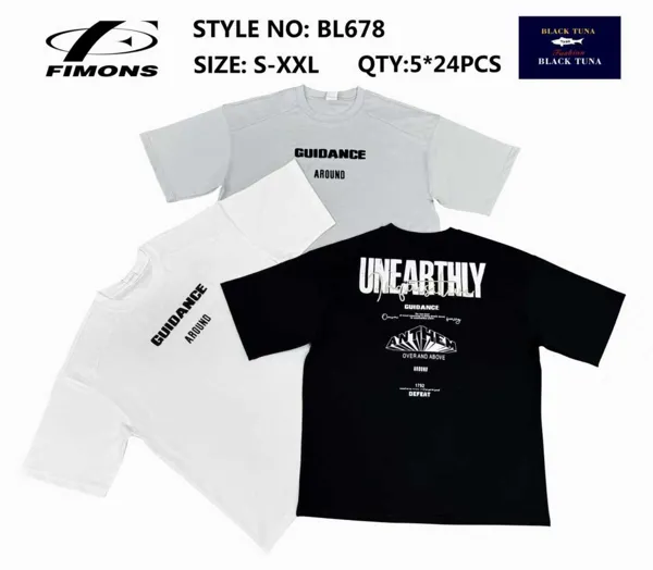 Playera estampada de hombre