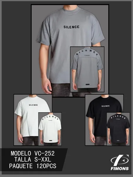 Playera estampada de hombre