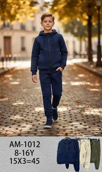 Conjunto deportivo de sudadera y pantalón para niño