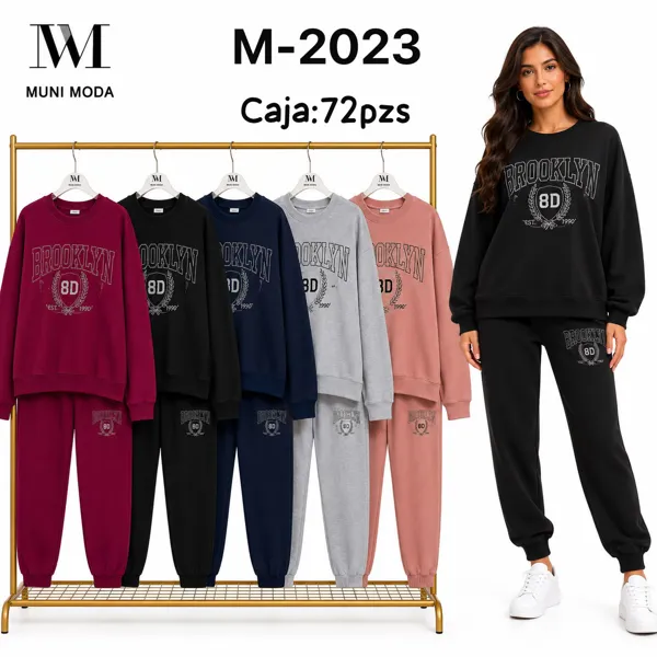 Conjunto de Sudadera y Pants Brooklyn